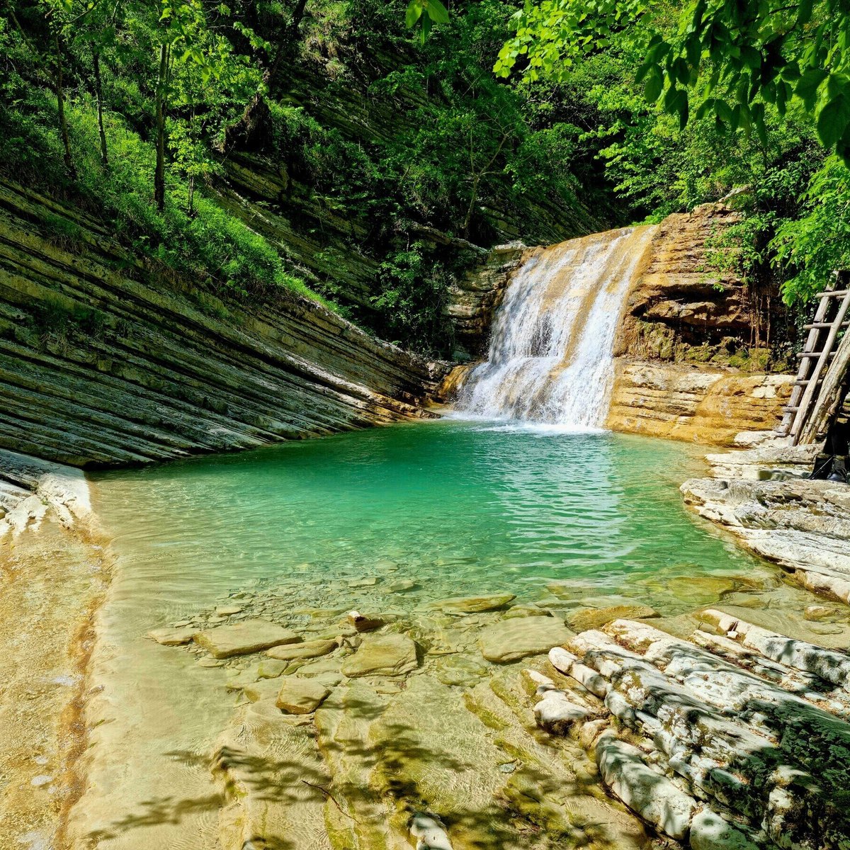 Пшадские водопады краснодарский край фото