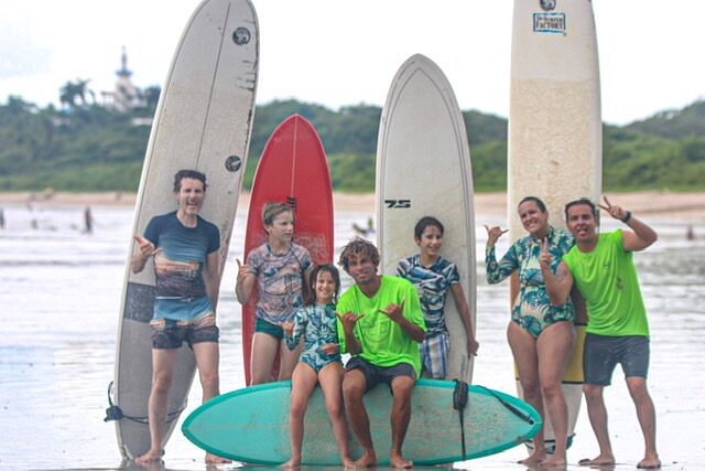 Technical surf coaching for beginners and competitors at Surf Simply's  beautiful, all inclusive boutique resort in Nosara, Costa Rica.