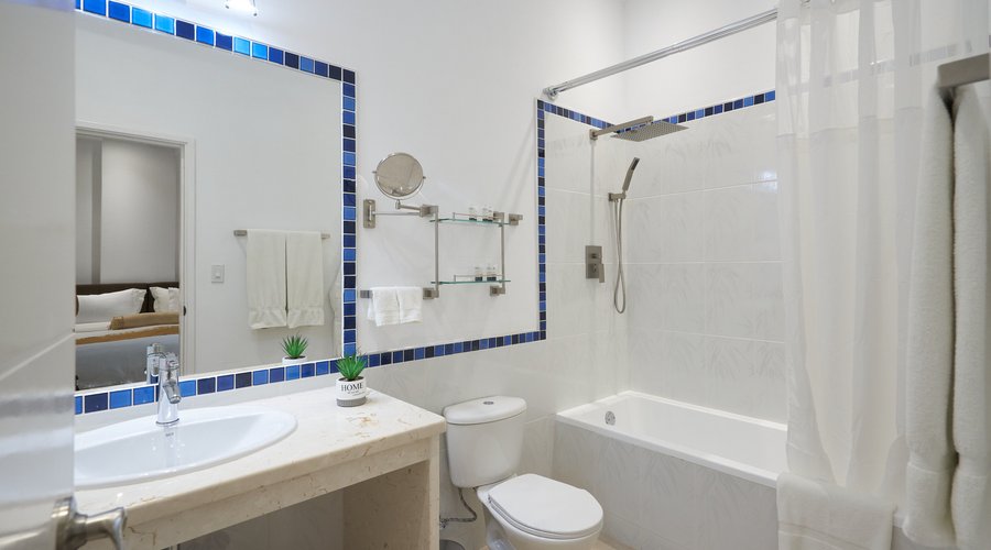 New room located on the first floor with two twin beds or one king bed and one sofa bed for 3 guests!