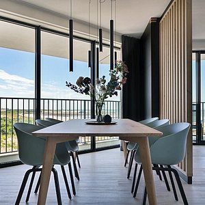 Stilvolle Apartments an der Küste Zeelands. Im Bild: Apartment 13-403 für bis zu 6 Personen.