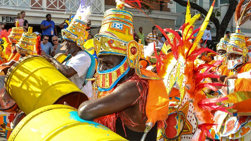 Junkanoo Festival in Nassau, Bahamas 