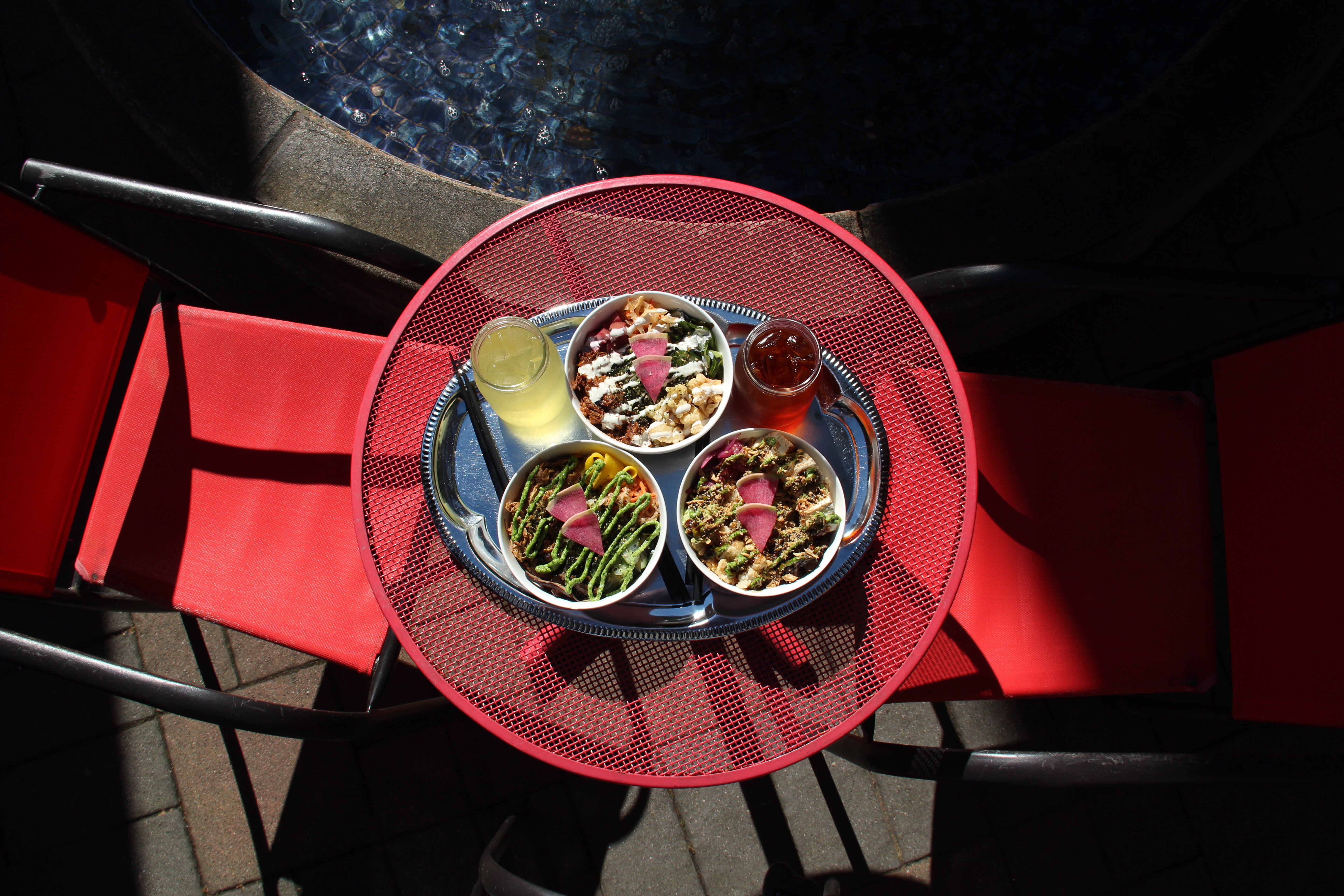 Japanese restaurants outlet with outdoor seating