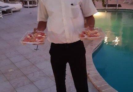 Your waiter at your private party 
