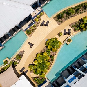 The Resort from above