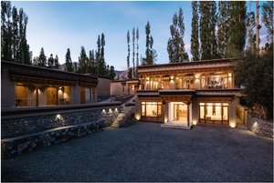 essence AT LADAKH in Leh, image may contain: Villa, Housing, House, Hotel