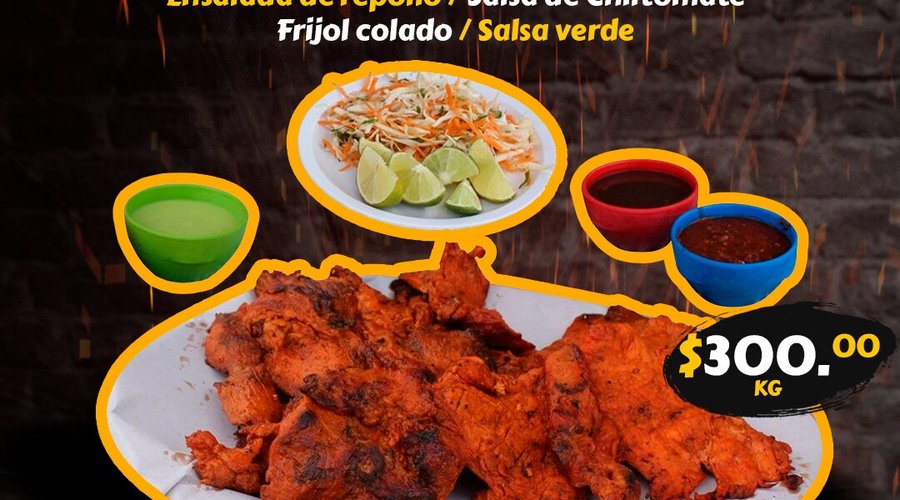 Prueba nuestra carne enchilada.