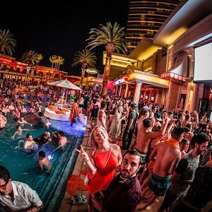 Vegas Pool Party Crawl with VIP-hosted Entry & Open Bar on Party