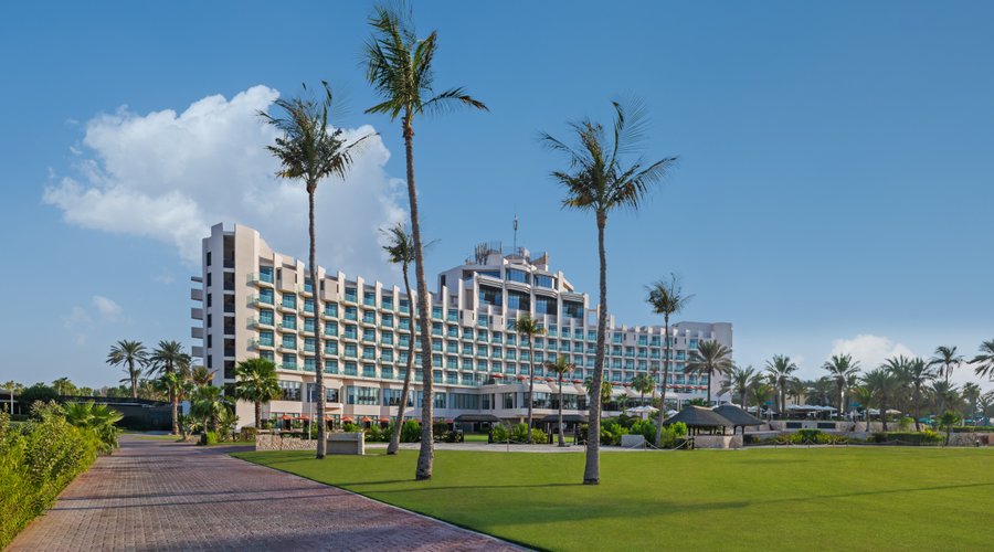Aerial JA Beach Hotel 