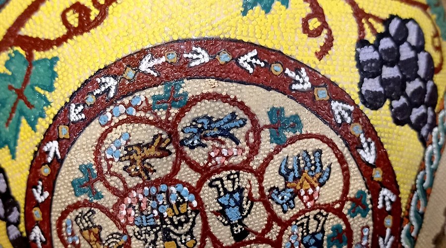 uovo mosaicizzato
