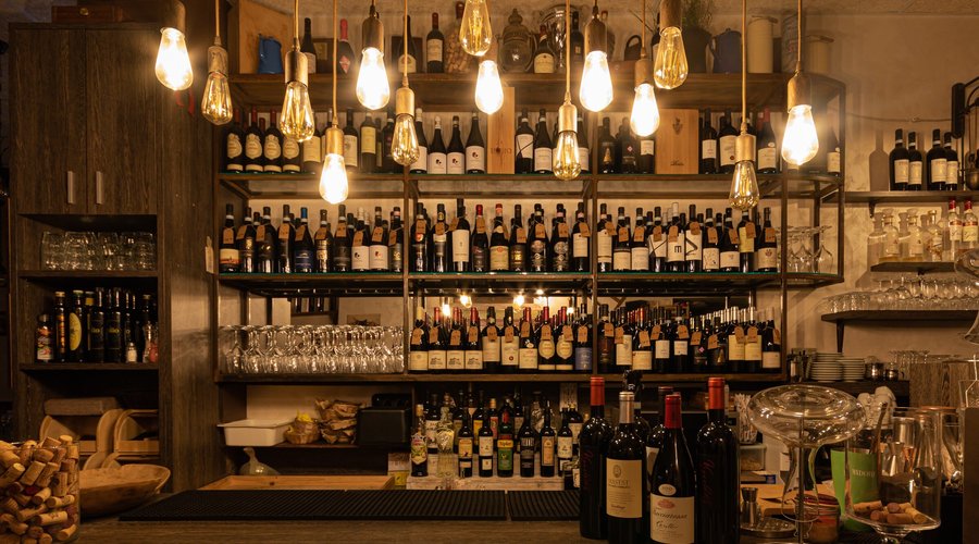 Selezione di vini Osteria Il Cortile - Castel Di Sangro