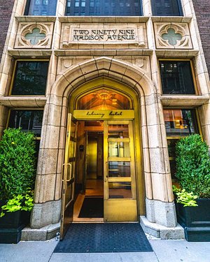 Library Hotel by Library Hotel Collection in New York City, image may contain: Arch, Door, Urban, Gothic Arch