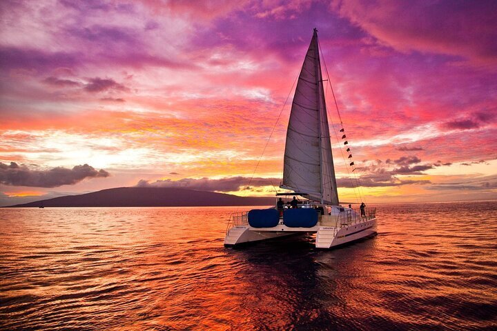 catamaran sunset