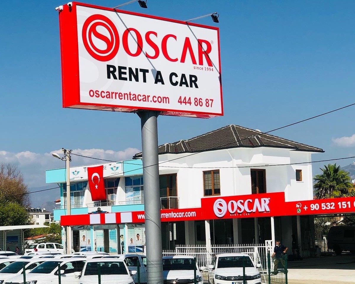 oscar rent a car dalaman havalimanı ege resimleri