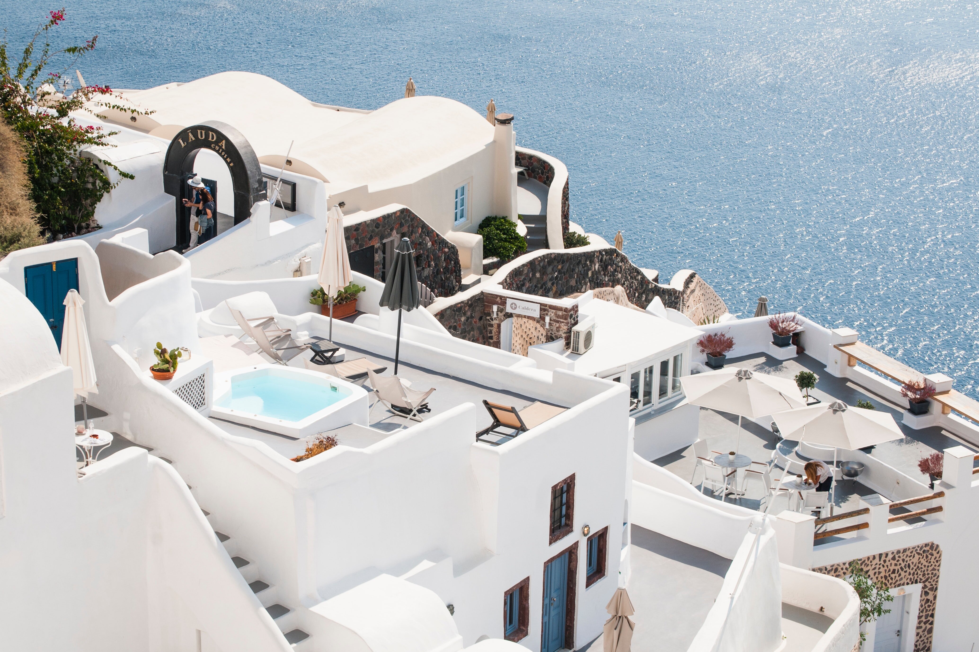 How to get to Santorini What to know about flights and ferries