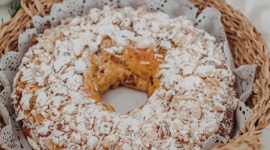 Bolo Rei de frutos secos
