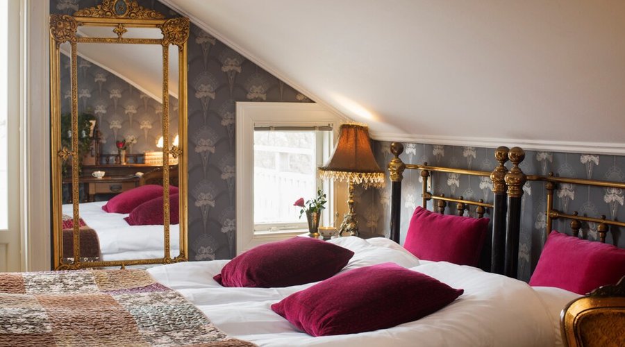 Bedroom in one of our suites