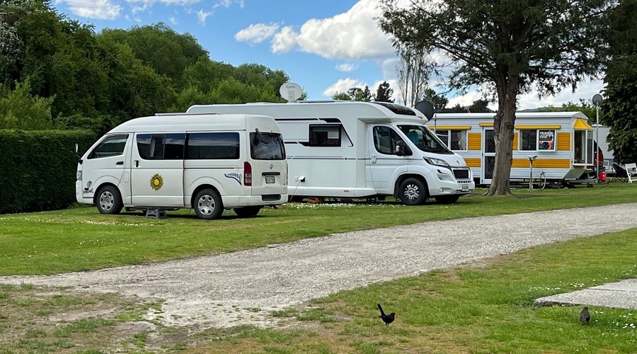 Powered camp sites