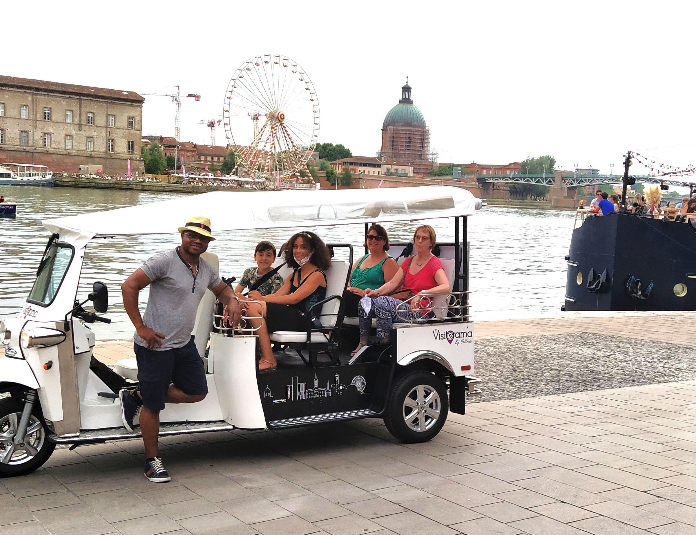 Visiterama - Visite de Toulouse en tuk tuk électrique : 2023 Ce qu'il ...