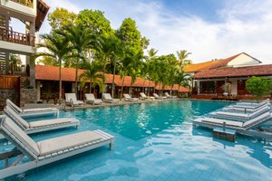 Bauhinia Resort Phu Quoc in Phu Quoc Island, image may contain: Hotel, Resort, Villa, Pool