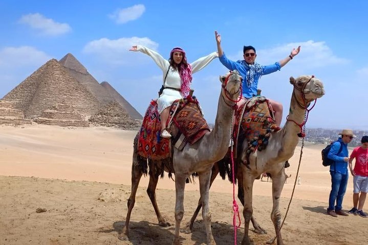 2024 8-Hour Private Tour Giza Pyramids , Memphis & Saqqara, Camel ride ...