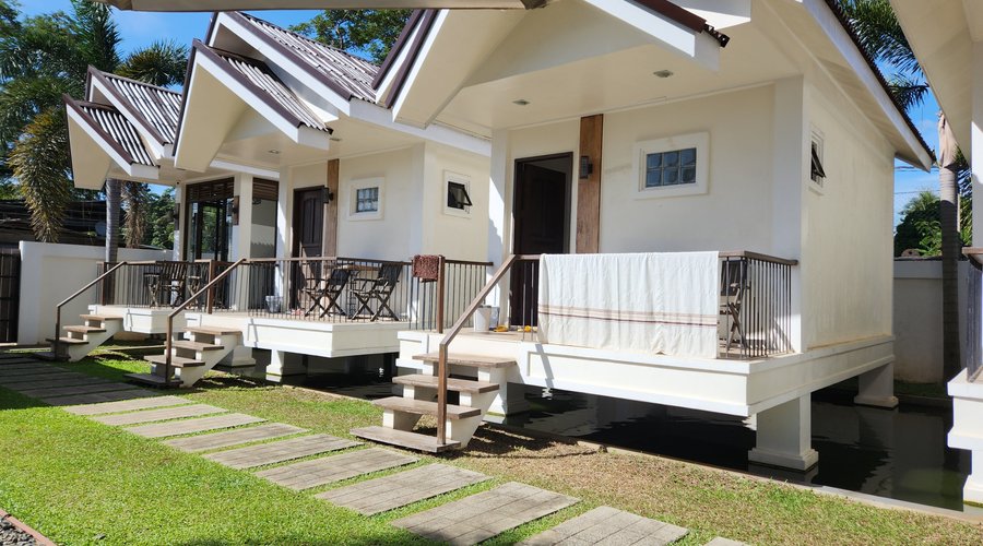 The villa we stayed at