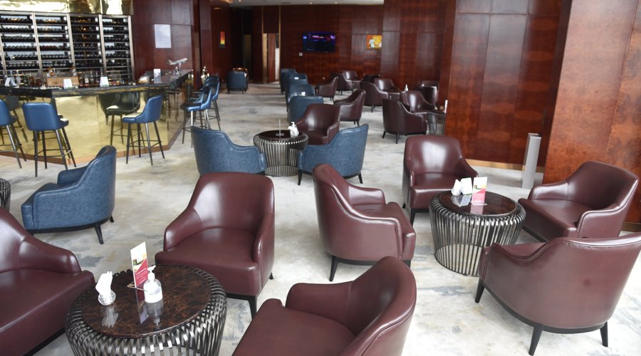 Sky Lounge has the best view of the area and amazing cocktails 