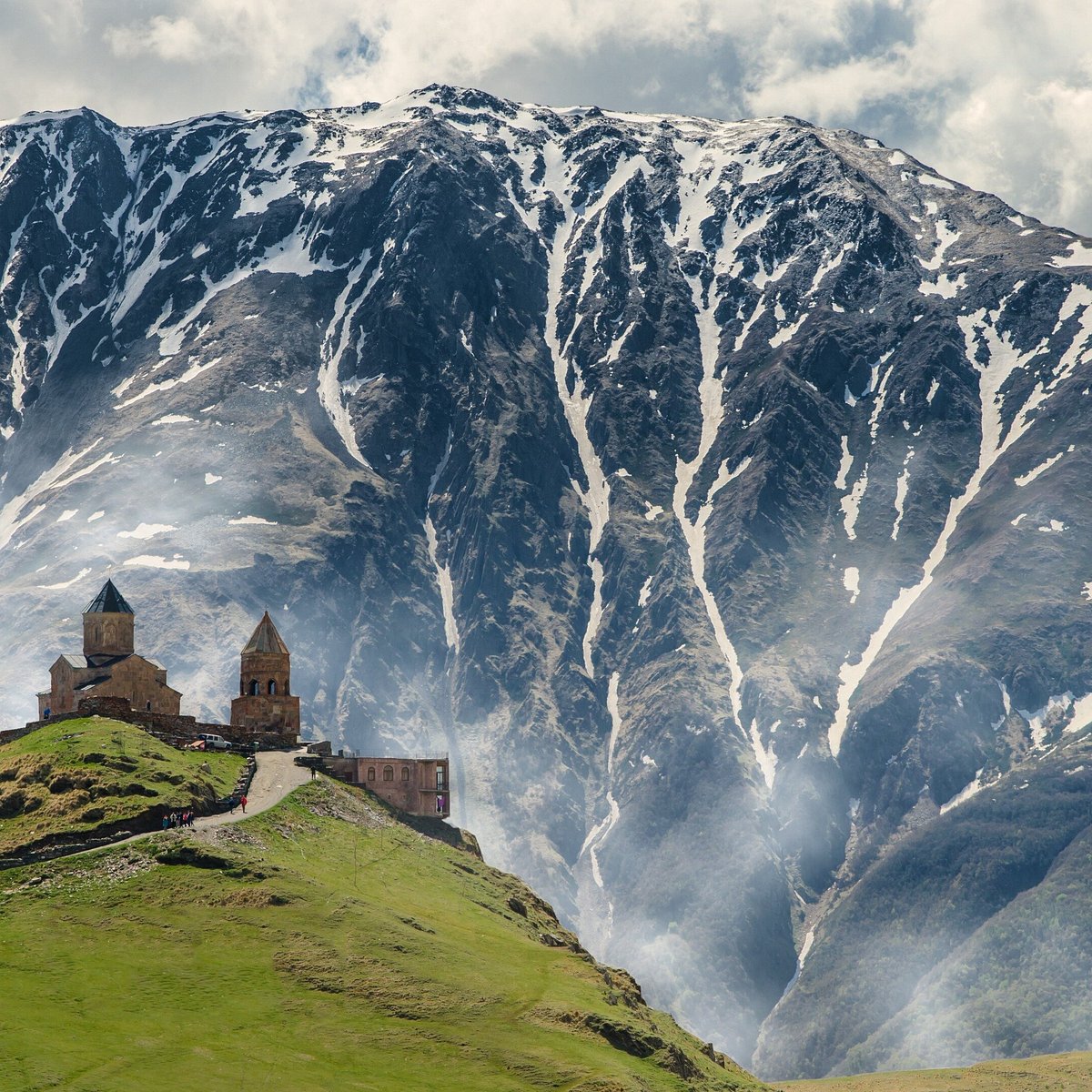 Kazbegi Грузия достопримечательности