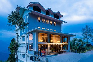 Udaan Pine Crest Hotel & Spa in Pelling, image may contain: Villa, Hotel, Housing, Resort