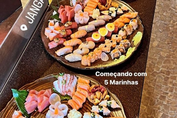 Menu at Watashi Sushi restaurant, Piracicaba