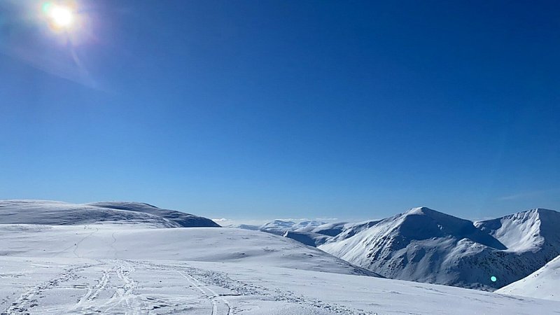 Cairngorm Mountain in Cairngorms National Park, Scotland
