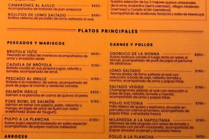 Menú