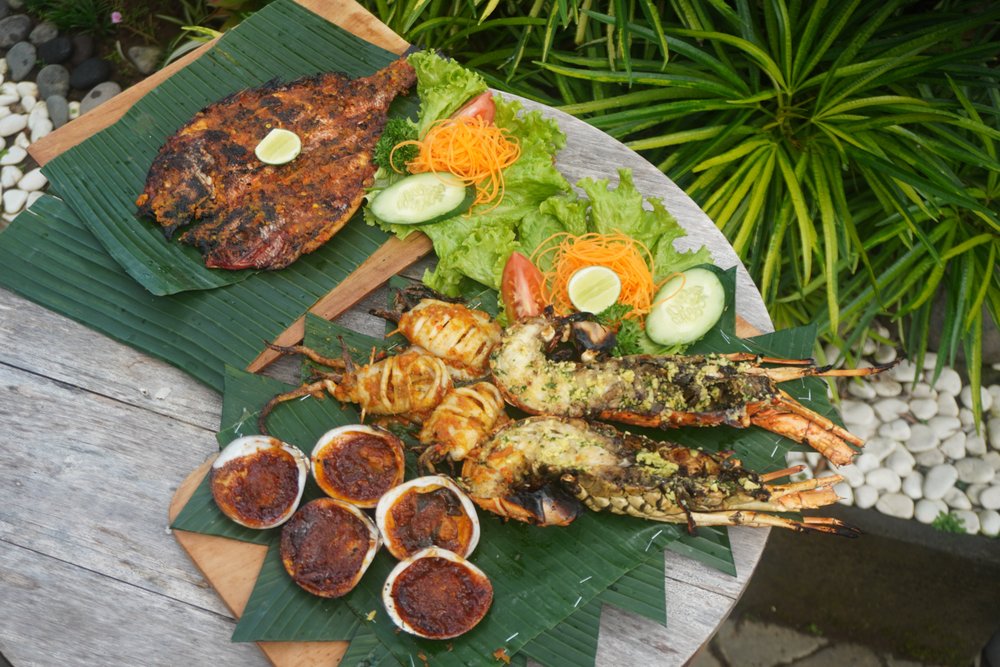 Ikan Bakar by the Beach