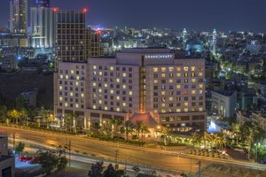 Grand Hyatt Amman in Amman, image may contain: City, Urban, Metropolis, Hotel