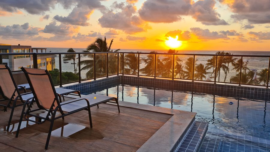 Piscina no Rooftop