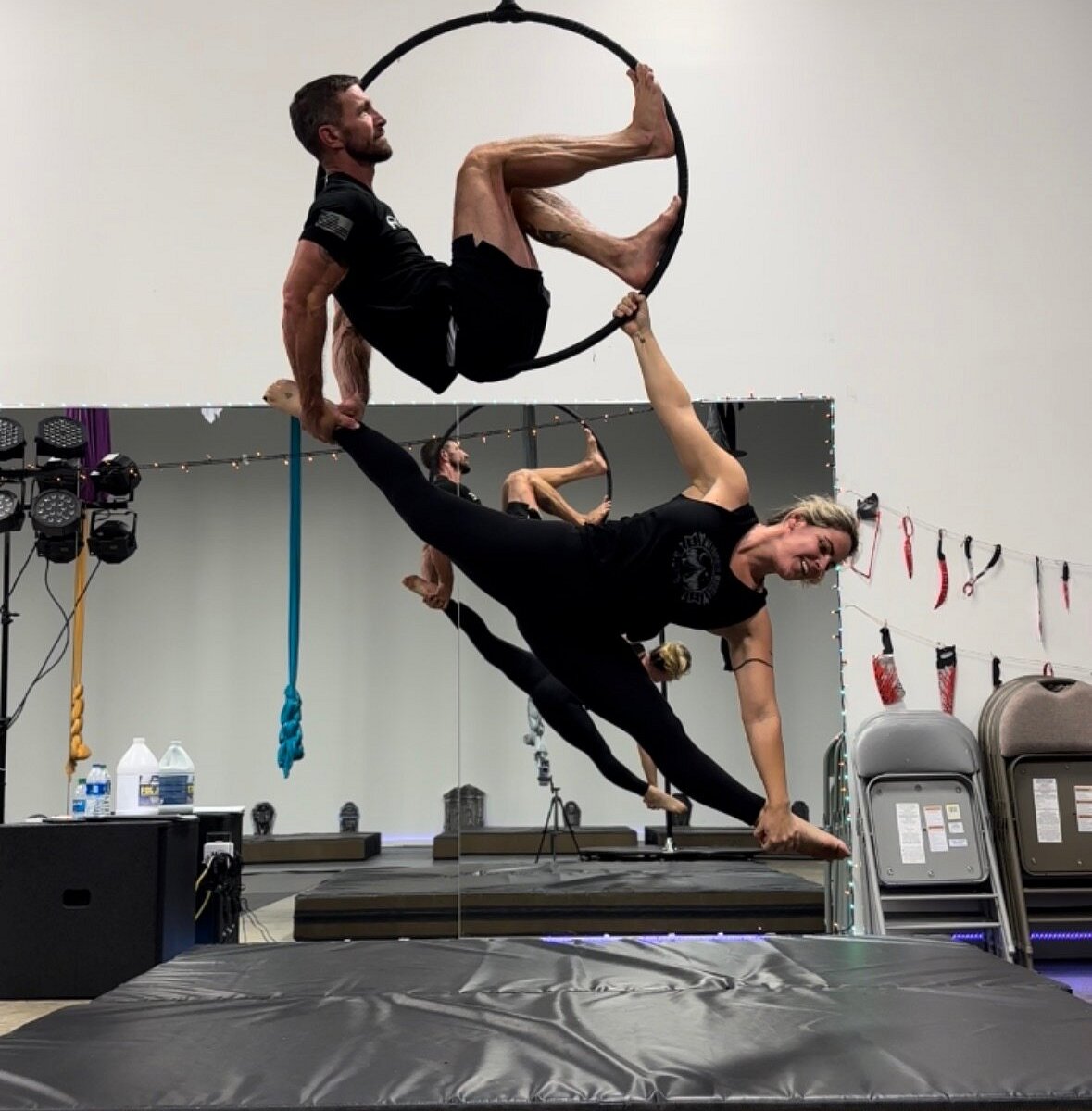 Aerial Yoga  Flexibility by Navarre Beach Yoga Studio
