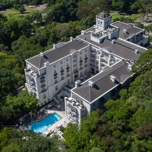 Palacio Tangara aerial view