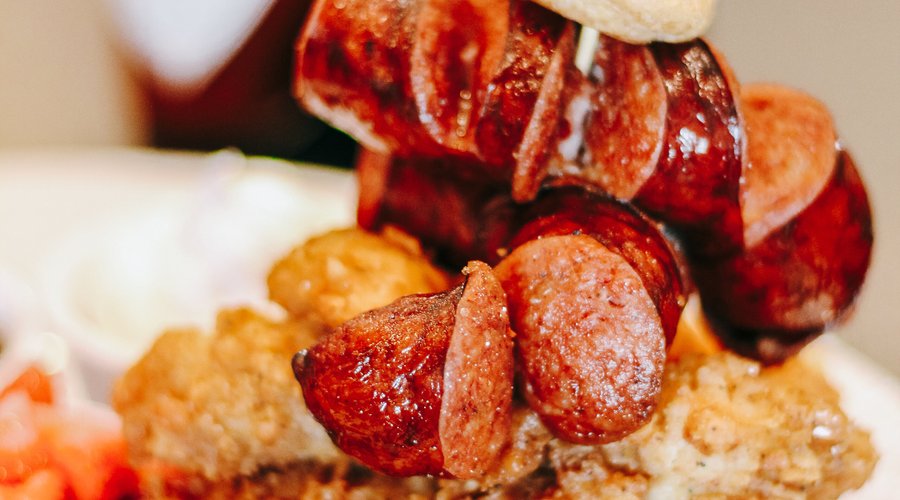 Sausage Waffle