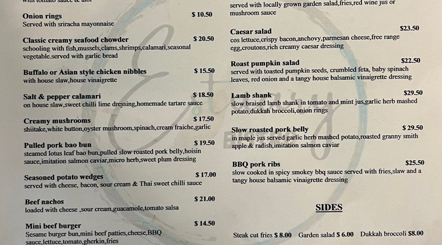 Environment and menu