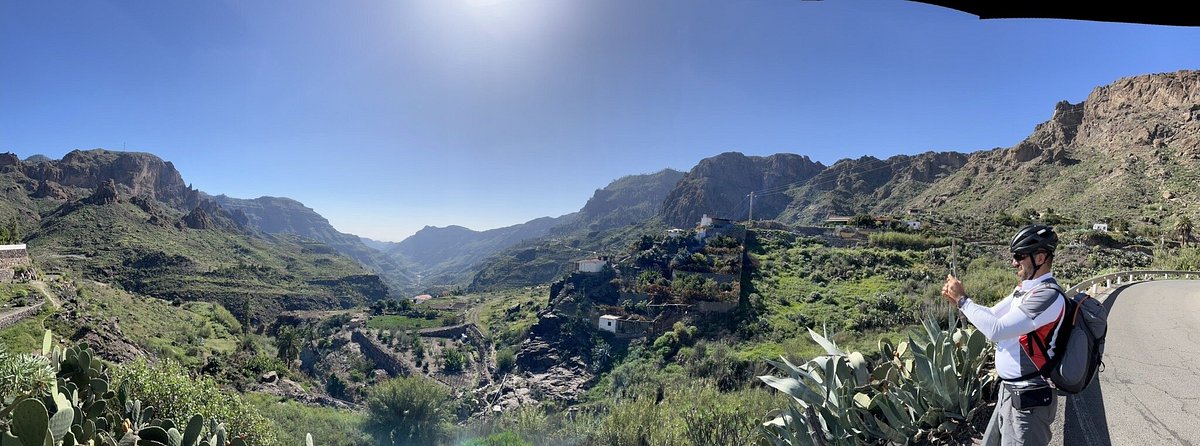 Panoramisch uitzicht op het Binneneland van Gran Canaria
