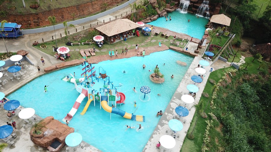 Curtindo o Parque Aquático