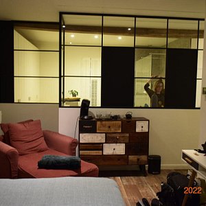 Inside view of room.