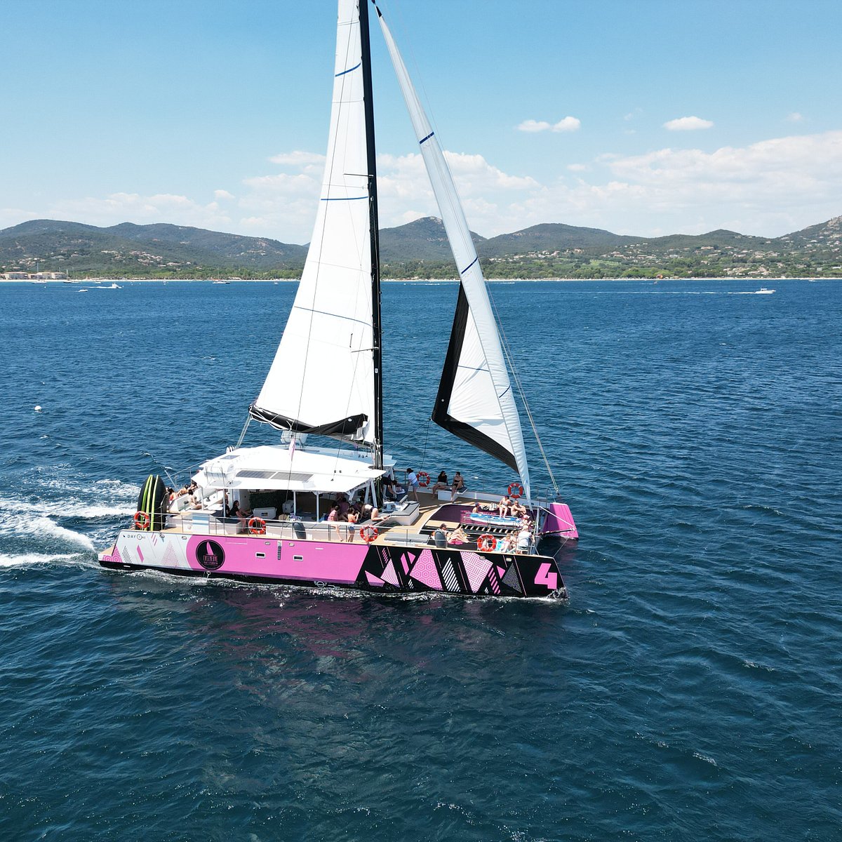 catamaran sailing st tropez