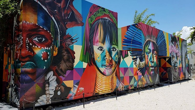 Wynwood Walls in Miami, Florida 