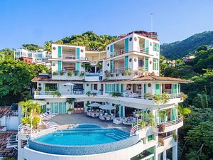Casa Yvonneka in Puerto Vallarta, image may contain: Hotel, Resort, Plant, Villa