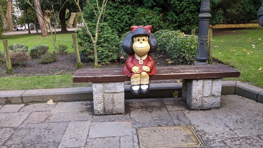 Estatua de Mafalda