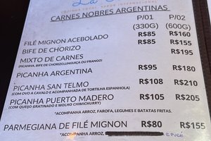 Cardápio