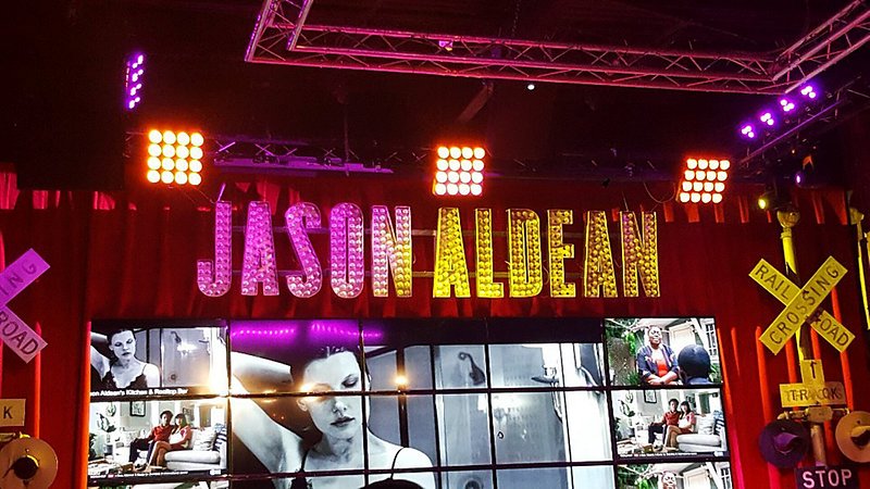 Stage at Jason Aldean’s Kitchen + Rooftop Bar