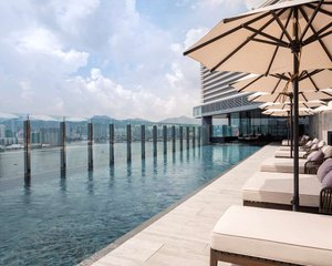 Hyatt Centric Victoria Harbour Hong Kong in Hong Kong, image may contain: Waterfront, Pool, Resort, Swimming Pool