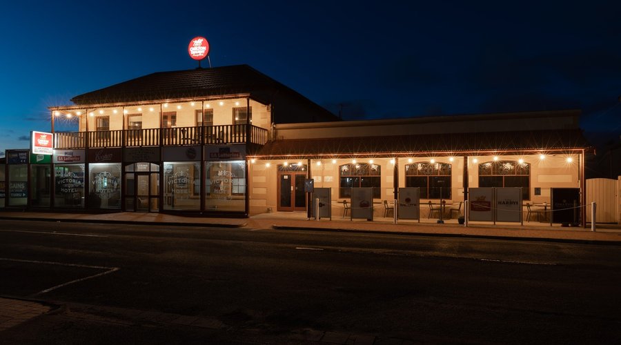 Victoria Hotel Night Time