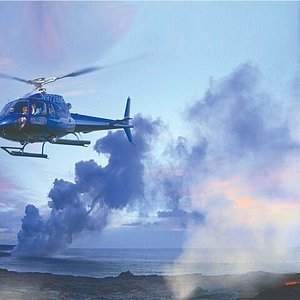 helicopter tour from oahu to big island volcano